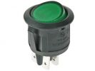 INTERRUPTOR BASCULANTE ILUMINADO LED VERDE 2P ON-OFF