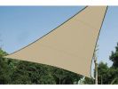 VELA SOMBRA PERMEABLE TRIANGULAR 3.6X3.6X3.6M BEIGE