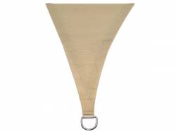 VELA SOMBRA PERMEABLE TRIANGULAR 3.6X3.6X3.6M BEIGE