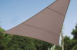 VELA DE SOMBRA TRIANGULAR 3.6 X 3.6M X 3.6M GRIS TOPO