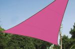 VELA DE SOMBRA TRIANGULAR 3.6 X 3.6M X 3.6M FUCSIA