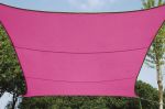 VELA DE SOMBRA CUADRADA 3.6 X 3.6M FUCSIA