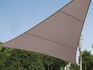 VELA DE SOMBRA TRIANGULAR 5 X 5 X 5M GRIS TOPO