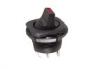 INTERRUPTOR POTENCIA BASCULANTE 6A 250V SPST ON-OFF PILOTO INDICADOR ROJO