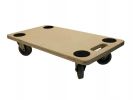 PLATAFORMA CON RUEDAS 56 X 30CM CARGA 150 KG