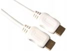 CONECTOR HDMI MACHO A CONECTOR HDMI MACHO BLANCO 2.5 METROS